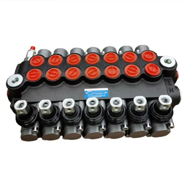 7 tank 4300 PSI dubbelwerkende hydraulische regelklep 11 GPM verstelbare tractorlader