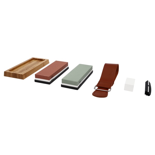 Set messenslijpstenen, 400/1000 Mesh, 3000/8000 Mesh, Dubbelzijdige slijpsteenset voor keukenmessen