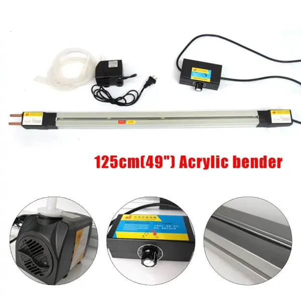 Buigmachine 125 cm 220 V in kunststof en PVC Buigmachine 125 cm 220 V in kunststof en PVC