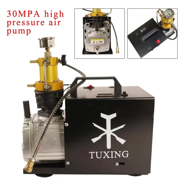 Elektrische luchtpomp 1800W 30MPA 220V 4500 PSI hogedrukluchtpomp