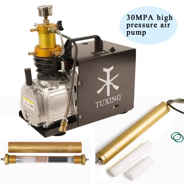 Elektrische luchtpomp 1800W 30MPA 220V 4500 PSI hogedrukluchtpomp