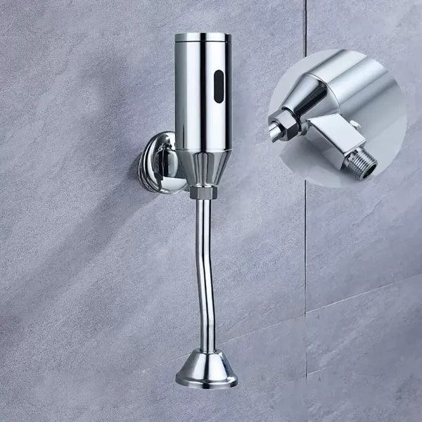 Messing automatisch sensorurinoir voor badkamer, badkamer, waterbesparend, urinoir Messing automatisch sensorurinoir voor badkamer, badkamer, waterbesparend, urinoir