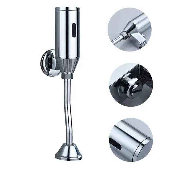 Messing automatisch sensorurinoir voor badkamer, badkamer, waterbesparend, urinoir Messing automatisch sensorurinoir voor badkamer, badkamer, waterbesparend, urinoir