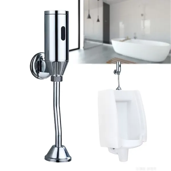 Messing automatisch sensorurinoir voor badkamer, badkamer, waterbesparend, urinoir Messing automatisch sensorurinoir voor badkamer, badkamer, waterbesparend, urinoir