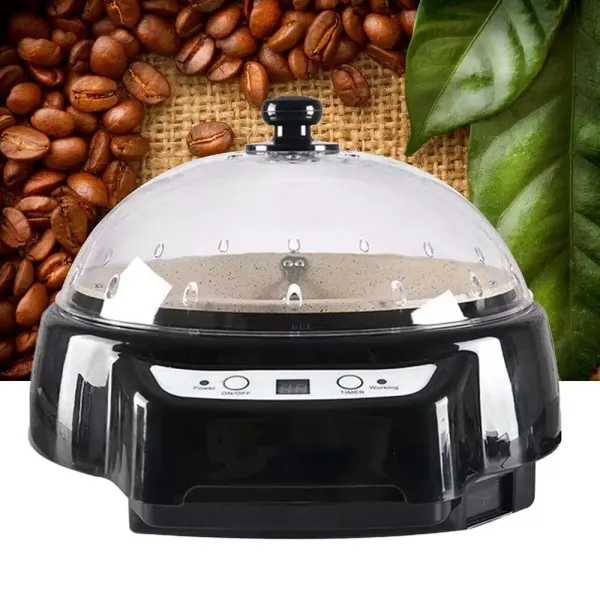 Automatische koffiebrander van 500 W, elektrische koffiebrander, thuisbakmachine voor café/thuis Automatische koffiebrander van 500 W, elektrische koffiebrander, thuisbakmachine voor café/thuis