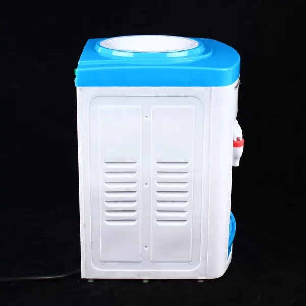 Desktop-waterdispenser, drinkwaterkoeler, 550 W, elektrische warme en koude drinkmachine, voor 5-18 liter water in emmer
