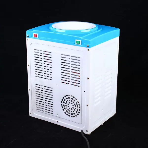 Desktop-waterdispenser, drinkwaterkoeler, 550 W, elektrische warme en koude drinkmachine, voor 5-18 liter water in emmer