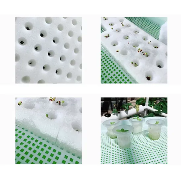Hydrocultuur kweekset 2 lagen balkonhydrocultuur Hydrocultuur PVC-slang met waterpomp Hydrocultuur kweekset 2 lagen balkonhydrocultuur Hydrocultuur PVC-slang met waterpomp