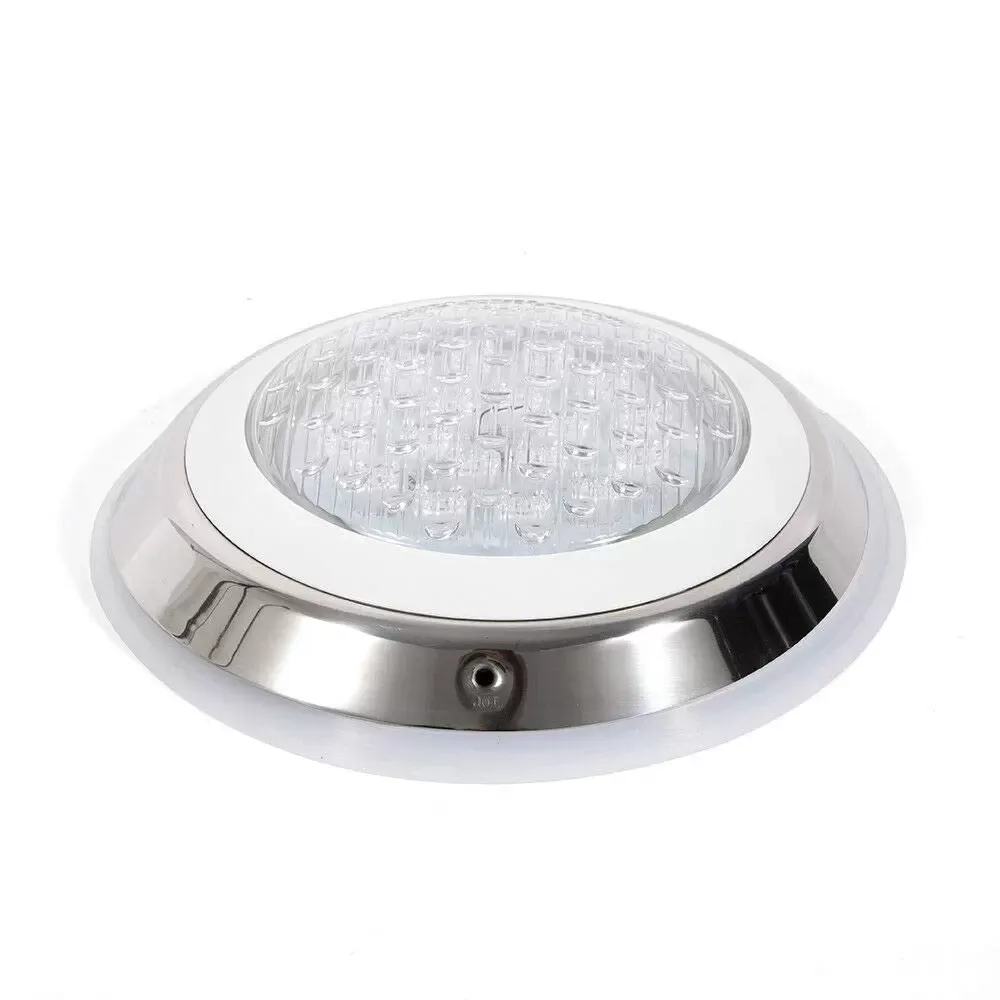 Zwembadlamp 54W RGB LED-licht Waterdicht IP68 RVS onderwaterverlichting met afstandsbediening