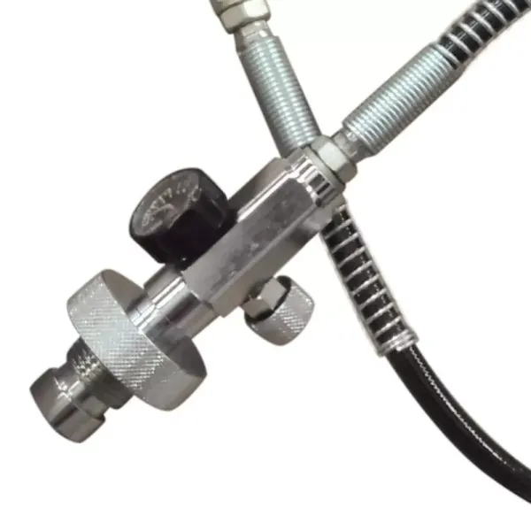Paintball-vulstation - 4500 PSI-oplaadset - Luchtvuladapter - Hogedrukduikbuis