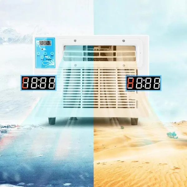 Draagbare mobiele airconditioner 950W 220V luchtkoeler Koeler en ventilator Mini-airconditioner, luchtbevochtiger Draagbare mobiele airconditioner 950W 220V luchtkoeler Koeler en ventilator Mini-airconditioner, luchtbevochtiger