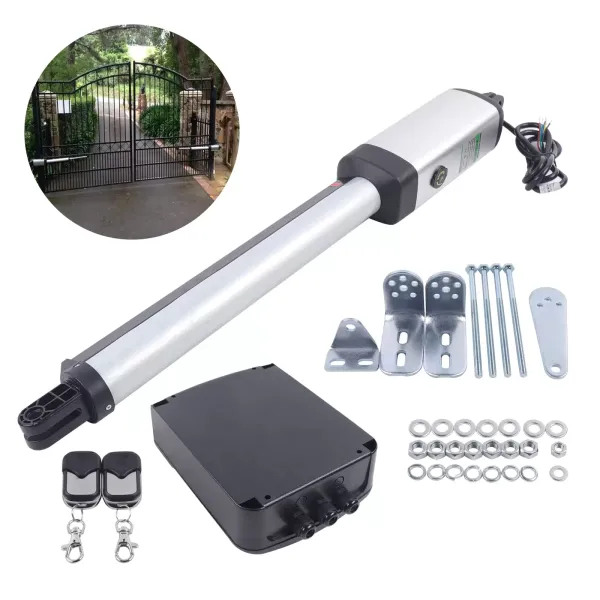 Automatische poortopenerset Heavy-duty zonnepoortaandrijving voor enkele draaipoorten Automatische poortopenerset Heavy-duty zonnepoortaandrijving voor enkele draaipoorten