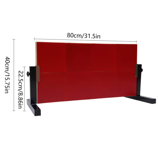 Tafeltennis rebound-tafel 80 x 40 cm massief hout met rubberen behuizing, retourborduitrusting