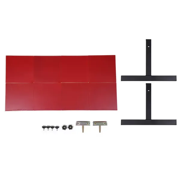 Tafeltennis rebound-tafel 80 x 40 cm massief hout met rubberen behuizing, retourborduitrusting