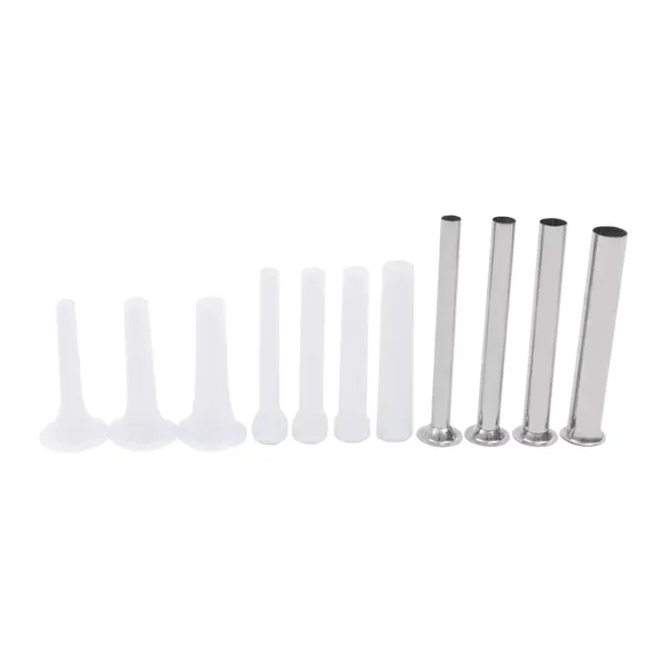 Worstvulmachine 3L aluminiumlegering Handmatige worstvullerspuit met 4 siliconen zuignappen met 4 roestvrijstalen vulbuizen en 7 buizen Worstvulmachine 3L aluminiumlegering Handmatige worstvullerspuit met 4 siliconen zuignappen met 4 roestvrijstalen vulbuizen en 7 buizen