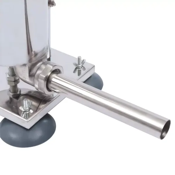 Vulmachine, worstenmachine, 3L, verticaal, voorzien van 4 vulbuizen en 4 zuignappen Vulmachine, worstenmachine, 3L, verticaal, voorzien van 4 vulbuizen en 4 zuignappen