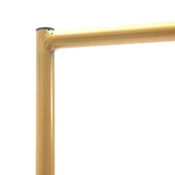 Zware metalen droogrek op wielen - Vintage goud - voor slaapkamer, wasruimte