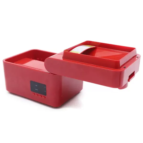 Kleine automatische oliepers kunststof 600W walnootolie-extractie rood
