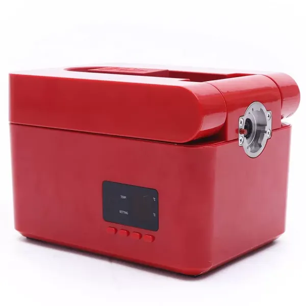 Kleine automatische oliepers kunststof 600W walnootolie-extractie rood Kleine automatische oliepers kunststof 600W walnootolie-extractie rood