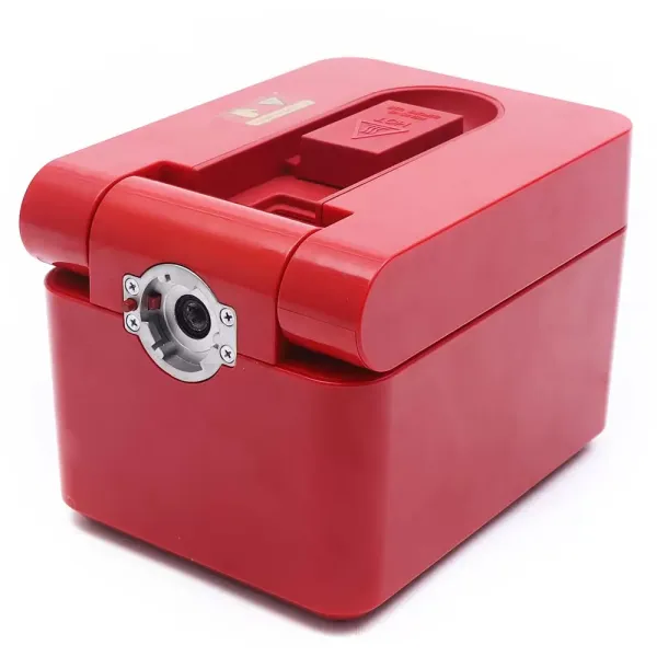 Kleine automatische oliepers kunststof 600W walnootolie-extractie rood