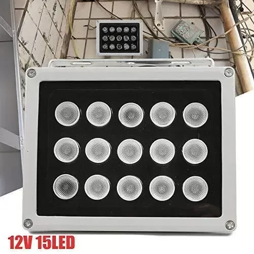 15 LED-infraroodaangedreven beveiligingslichten 30W buitenbewegingsbeveiligingsdetectorlamp met verlichting
