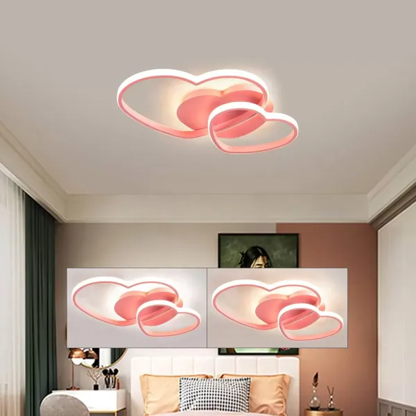 Moderne dimbare LED-plafondlamp van acryl voor kinderslaapkamer
