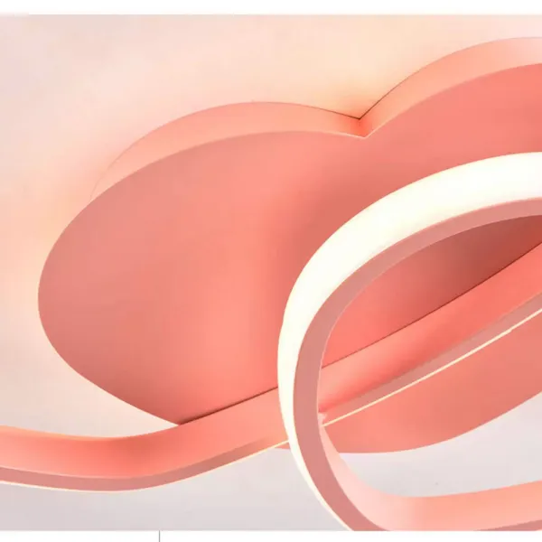 Moderne dimbare LED-plafondlamp van acryl voor kinderslaapkamer