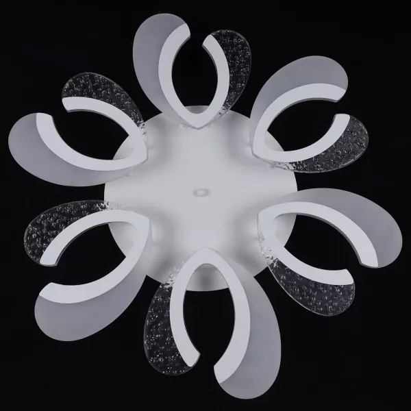 Moderne 6-armige bloemvormige LED-lamp, dimbare acryl LED-verlichting (72W)