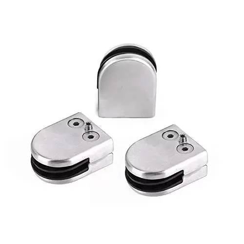 Glasklemmen 20 stuks 8-10 mm 304 roestvrijstalen glasklemmen glashouder geschikt voor glas of deur.