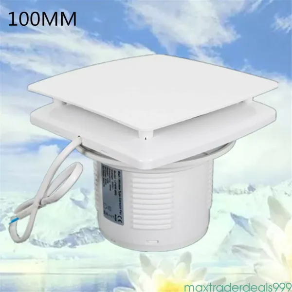 Badkamerafzuigventilator - Super krachtige motor met kogellager - 100 mm Badkamerafzuigventilator - Super krachtige motor met kogellager - 100 mm