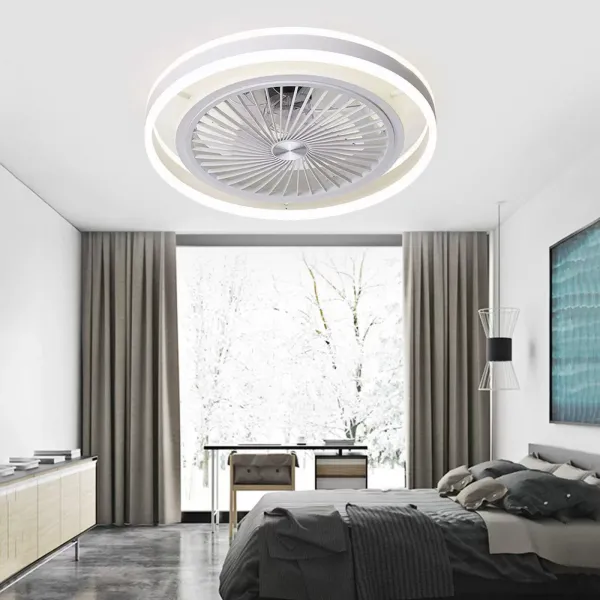 CNCEST 3 kleur veranderende plafondlamp met afstandsbediening wit (220V) 36W CNCEST 3 kleur veranderende plafondlamp met afstandsbediening wit (220V) 36W