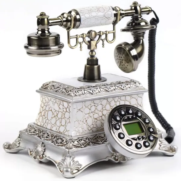 Retro Antieke Vaste Telefoons - Vaste Telefoon Decoratie - Vaste Vaste Telefoon - Geschikt voor Huishoudtextiel, Restaurants en Hotels