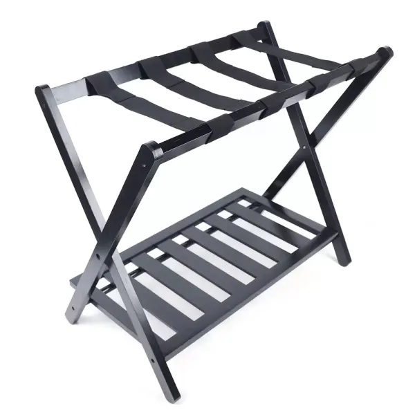 Dubbele opvouwbare koffer 69 x 35 x 57 cm Plank Aktetas Koffer Schoenenrek Plank Hotel Home Zwarte plank Dubbele opvouwbare koffer 69 x 35 x 57 cm Plank Aktetas Koffer Schoenenrek Plank Hotel Home Zwarte plank