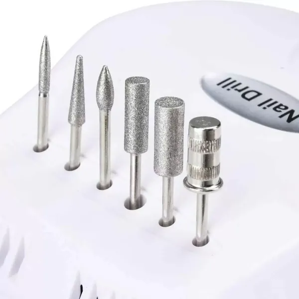 Professionele elektrische nagelboormachine voor pedicure - Professionele manicureset - Nagelboormachine Wit Professionele elektrische nagelboormachine voor pedicure - Professionele manicureset - Nagelboormachine Wit