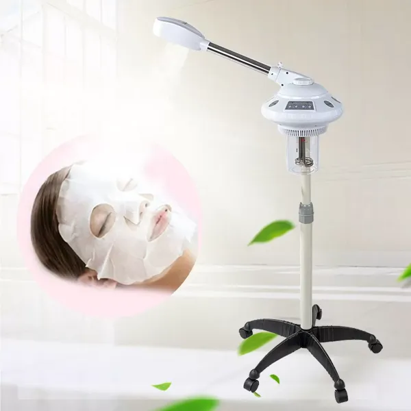 CNCEST Vapozone Gezichtsstoomboot Hete Ozonstoomboot Gezichtsstoomboot Sauna Vaporizer Cosmetische Studio