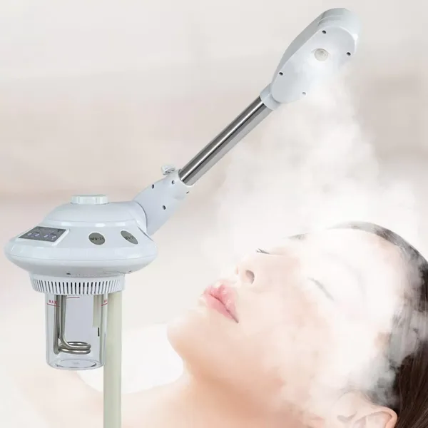 CNCEST Vapozone Gezichtsstoomboot Hete Ozonstoomboot Gezichtsstoomboot Sauna Vaporizer Cosmetische Studio