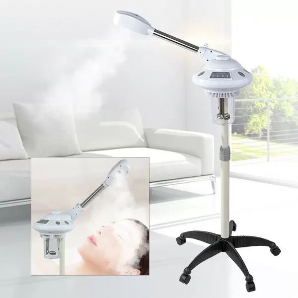 CNCEST Vapozone Gezichtsstoomboot Hete Ozonstoomboot Gezichtsstoomboot Sauna Vaporizer Cosmetische Studio