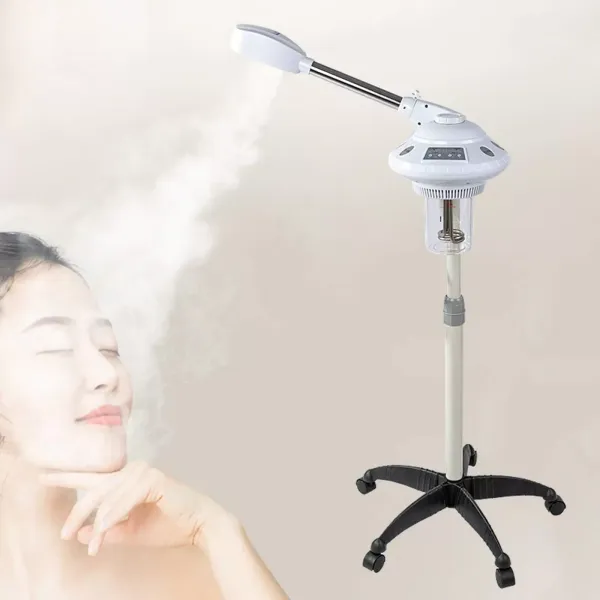 CNCEST Vapozone Gezichtsstoomboot Hete Ozonstoomboot Gezichtsstoomboot Sauna Vaporizer Cosmetische Studio
