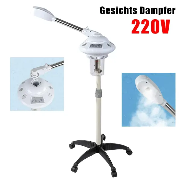CNCEST Vapozone Gezichtsstoomboot Hete Ozonstoomboot Gezichtsstoomboot Sauna Vaporizer Cosmetische Studio