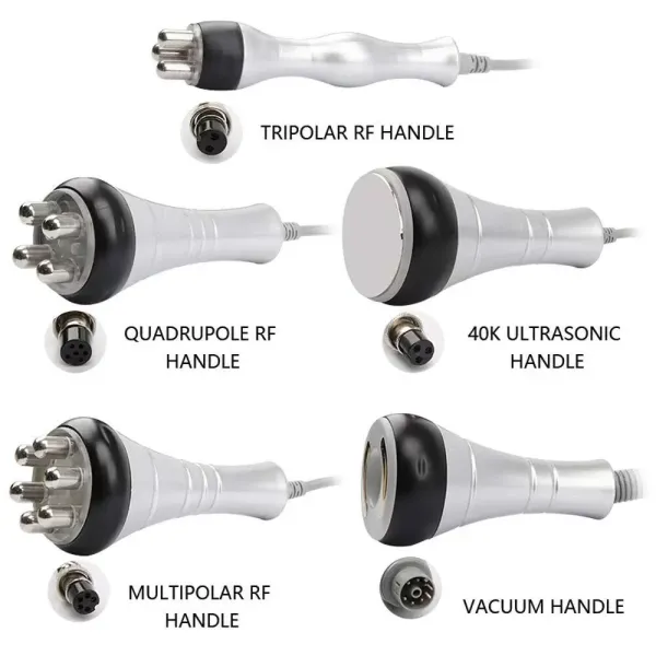 6 in 1 multifunctioneel schoonheidsapparaat Ultrasoon RF 40K polsafslankapparaat Lichaamscellulitisbescherming 6 in 1 multifunctioneel schoonheidsapparaat Ultrasoon RF 40K polsafslankapparaat Lichaamscellulitisbescherming