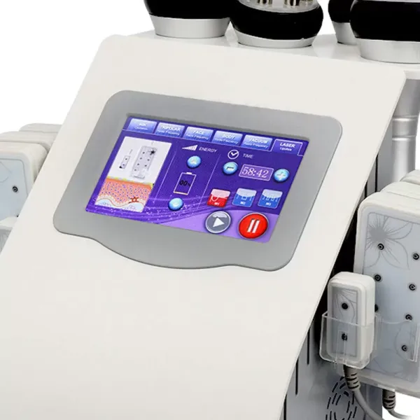 6 in 1 multifunctioneel schoonheidsapparaat Ultrasoon RF 40K polsafslankapparaat Lichaamscellulitisbescherming 6 in 1 multifunctioneel schoonheidsapparaat Ultrasoon RF 40K polsafslankapparaat Lichaamscellulitisbescherming