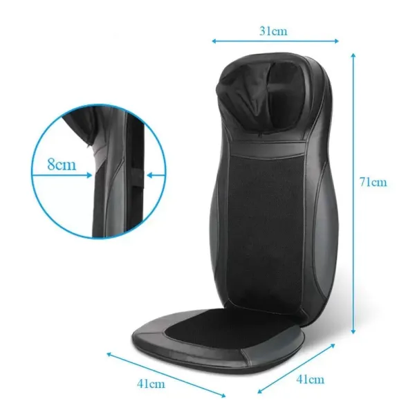 CNCEST-elektrische vibrerende stoelhoes voor nekmassage CNCEST-elektrische vibrerende stoelhoes voor nekmassage