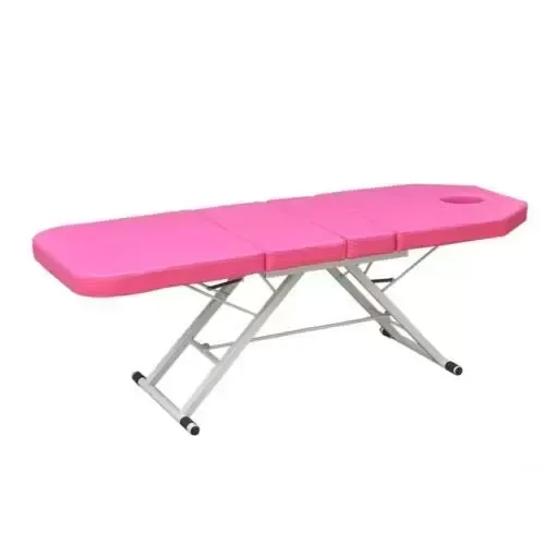 Opvouwbare massagetafel - 3 zones - Kleur naar keuze - Roze