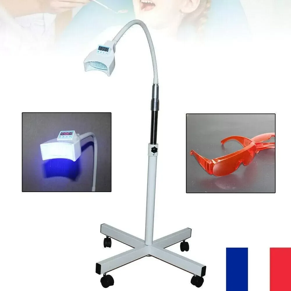 Tandtandenverschijningslamp, Tandheelkundige LED Whitening White, Mobiele tandenbleeklichtversneller