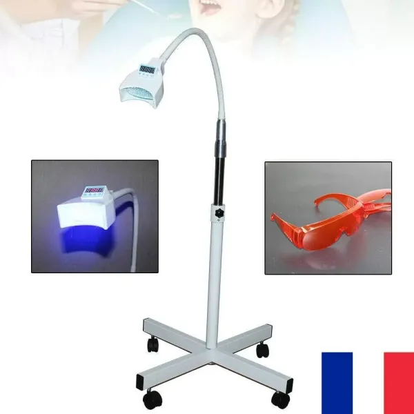 Tandtandenverschijningslamp, Tandheelkundige LED Whitening White, Mobiele tandenbleeklichtversneller