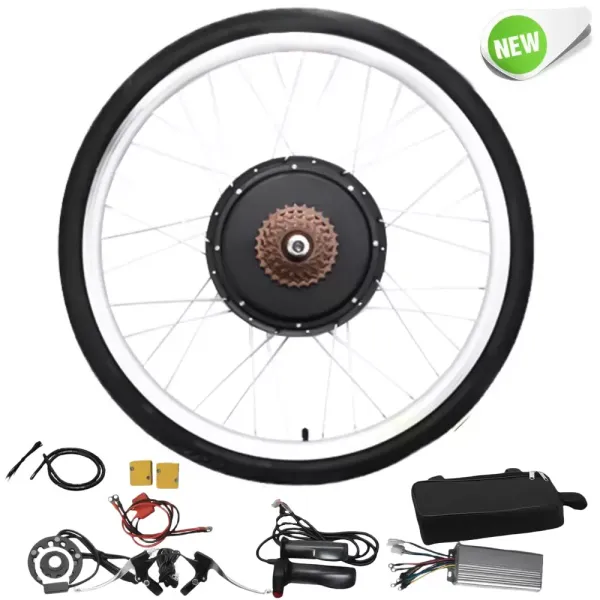 26" 1000W 48V elektrische achterwielmotor ombouwset