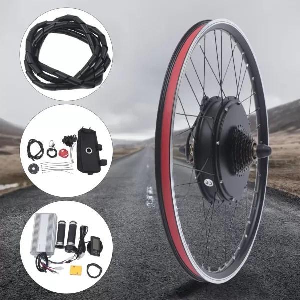 1500W 48V 26inch elektrische fietsombouwset voor elektrische fiets