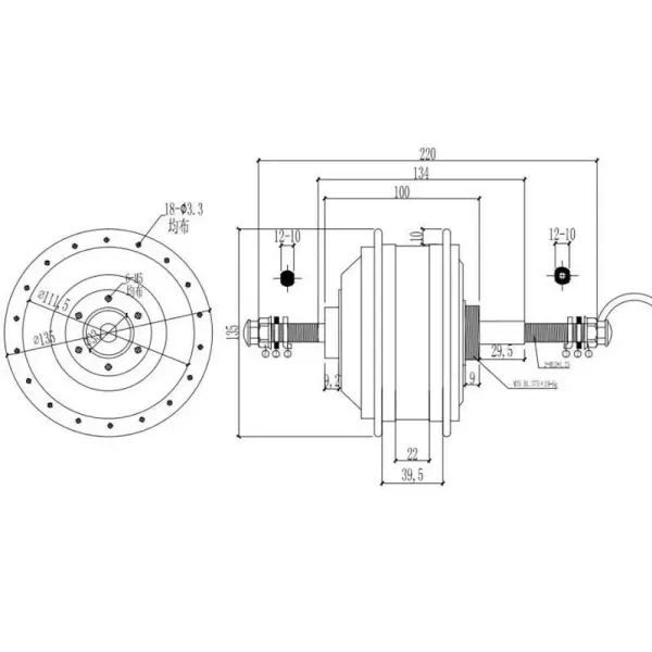 20 "250 W 36 V e-bike ombouwset Ombouwset voor elektrische fiets achterwielmotor 20 "250 W 36 V e-bike ombouwset Ombouwset voor elektrische fiets achterwielmotor