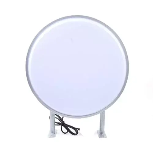 Dubbelzijdige ronde LED-lichtbak Diameter: 20 inch waterdichte ronde projectie 50cm