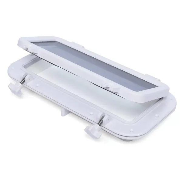 CNCEST rechthoekig jacht jacht patrijspoort waterdichte patrijspoort voor jachtboot 40x20cm CNCEST rechthoekig jacht jacht patrijspoort waterdichte patrijspoort voor jachtboot 40x20cm